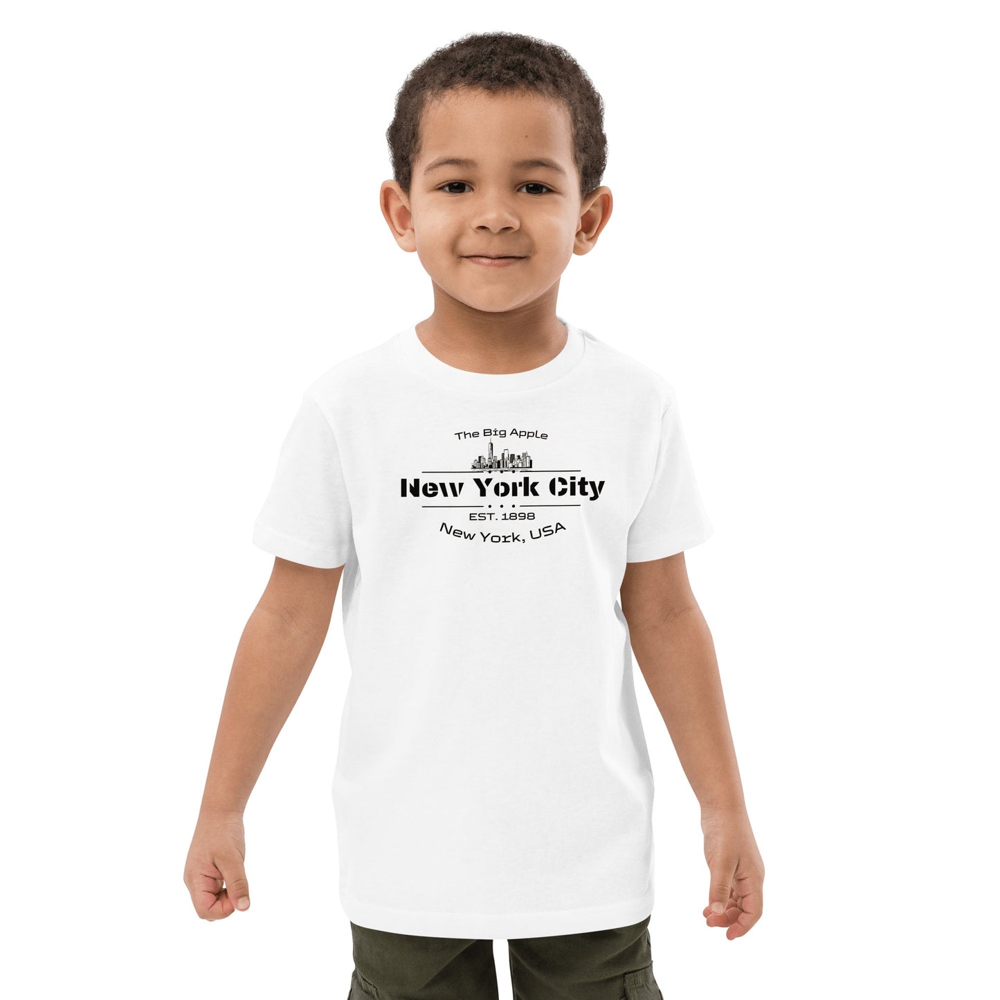 Bio Baumwoll T-Shirt für Kinder "New York City" - Artexio