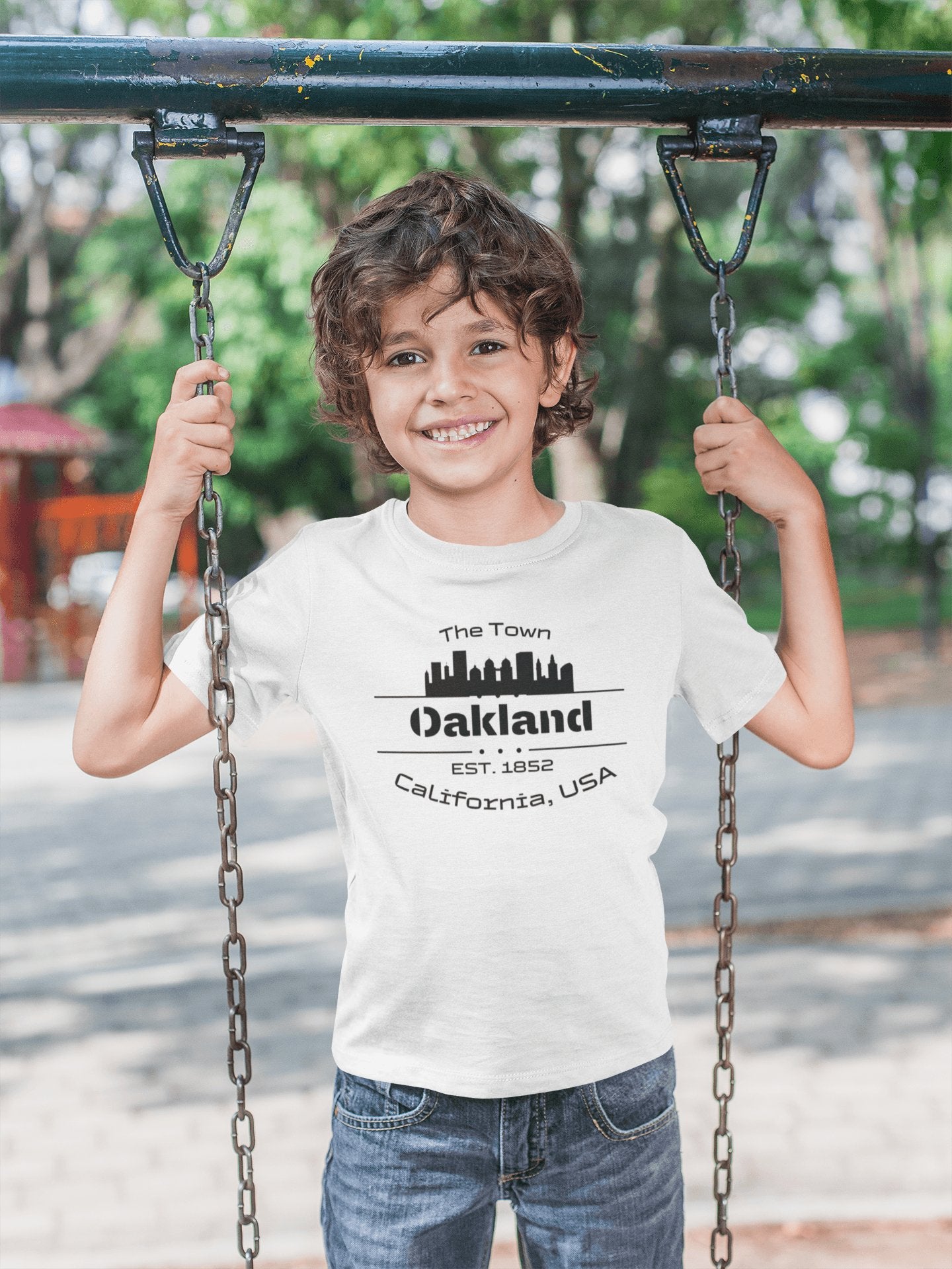 Bio Baumwoll T-Shirt für Kinder "Oakland" - Artexio