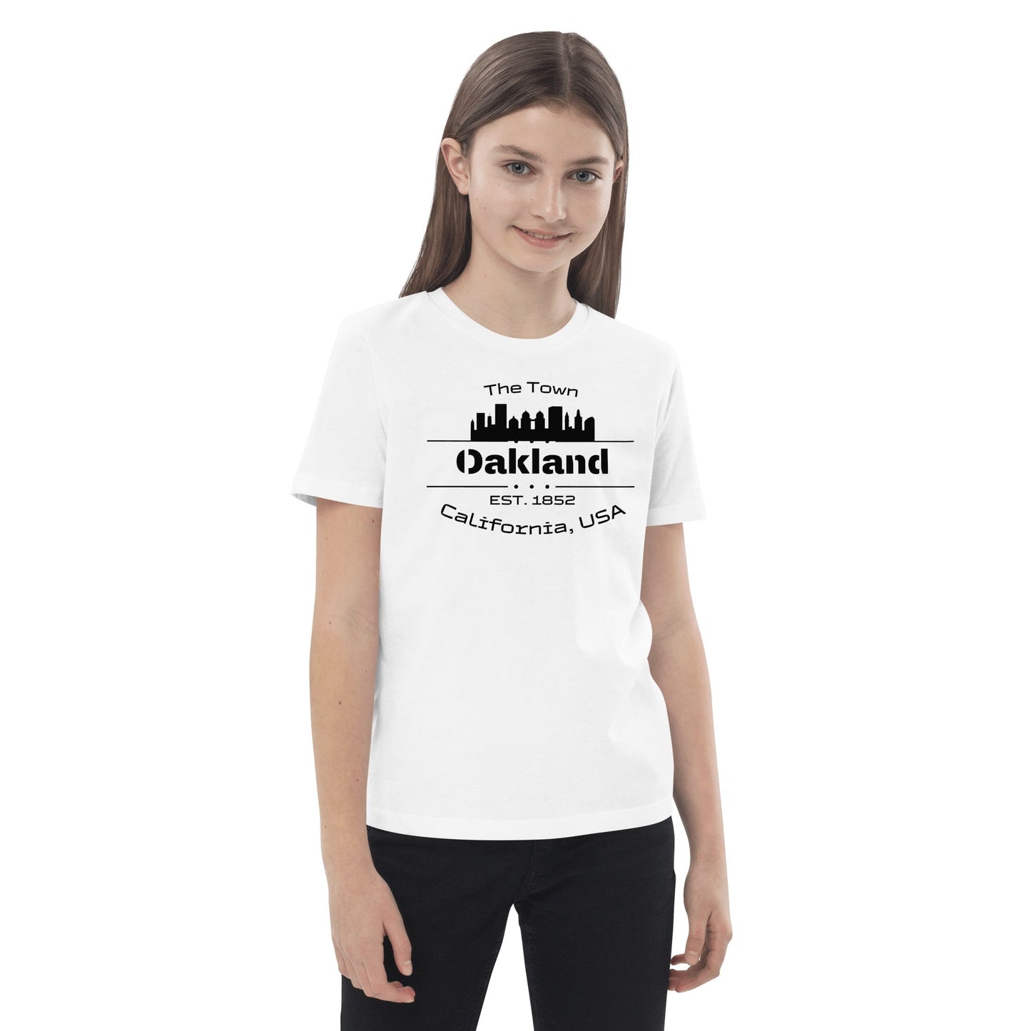 Bio Baumwoll T-Shirt für Kinder "Oakland" - Artexio