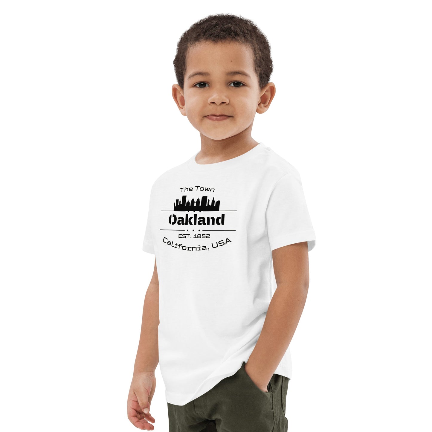 Bio Baumwoll T-Shirt für Kinder "Oakland" - Artexio