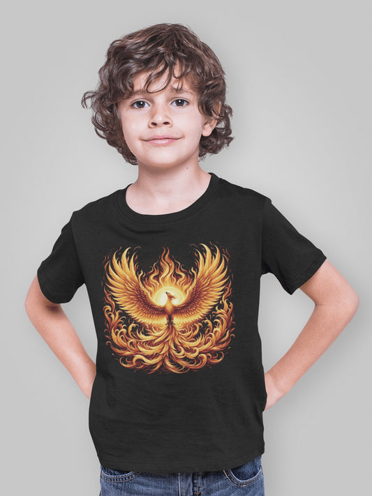 Bio Baumwoll T-Shirt für Kinder "Phoenix" - Artexio