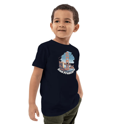 Bio Baumwoll T-Shirt für Kinder "San Francisco" - Artexio