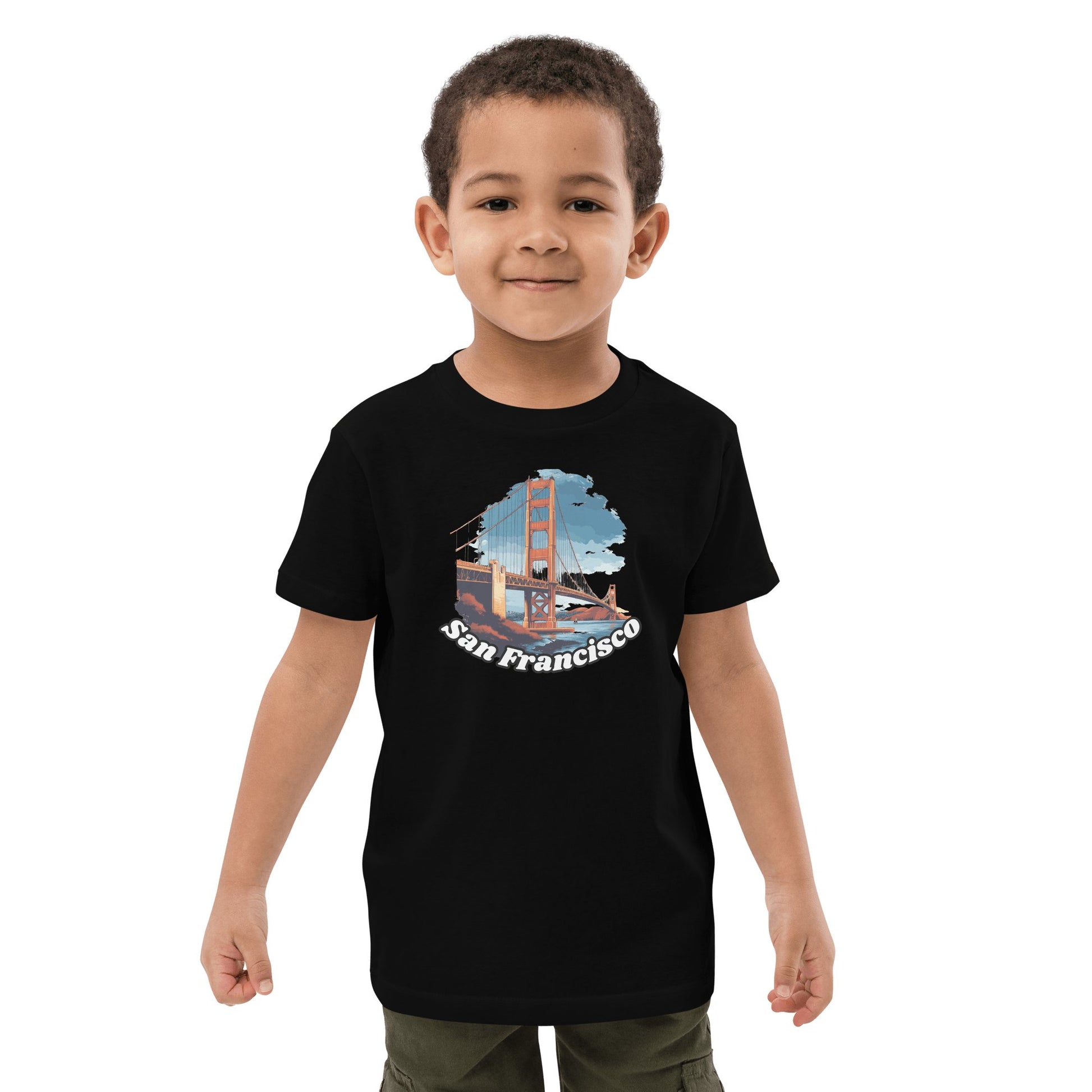 Bio Baumwoll T-Shirt für Kinder "San Francisco" - Artexio