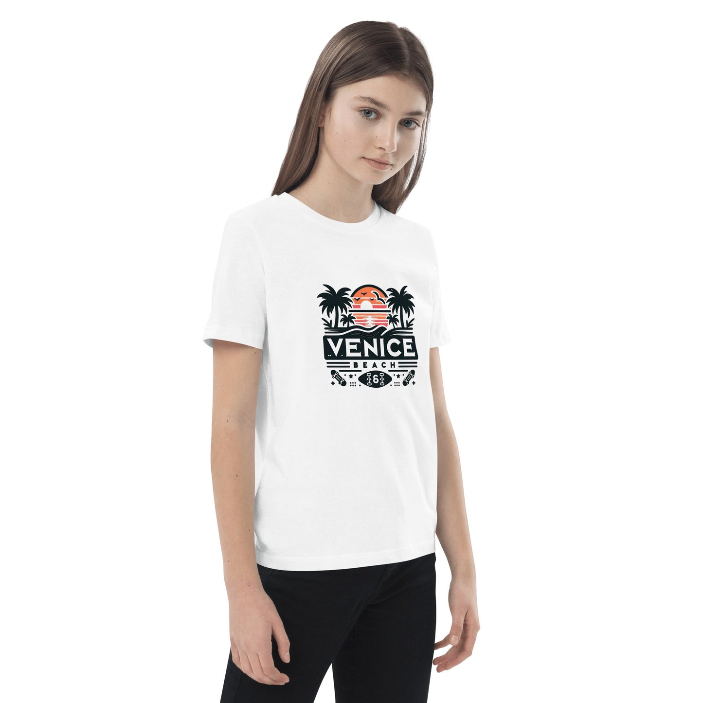 Bio Baumwoll T-Shirt für Kinder "Venice Beach" - Artexio