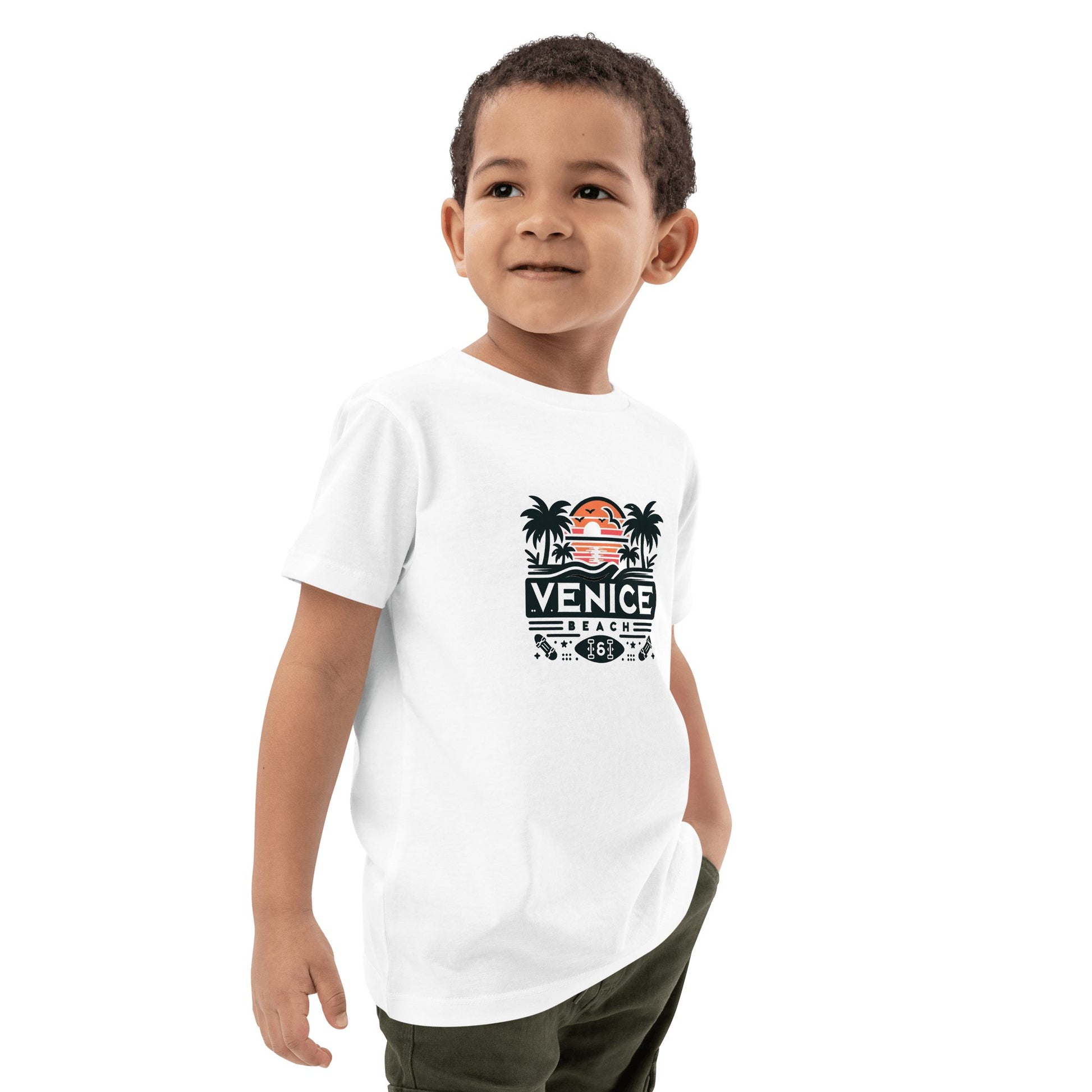 Bio Baumwoll T-Shirt für Kinder "Venice Beach" - Artexio