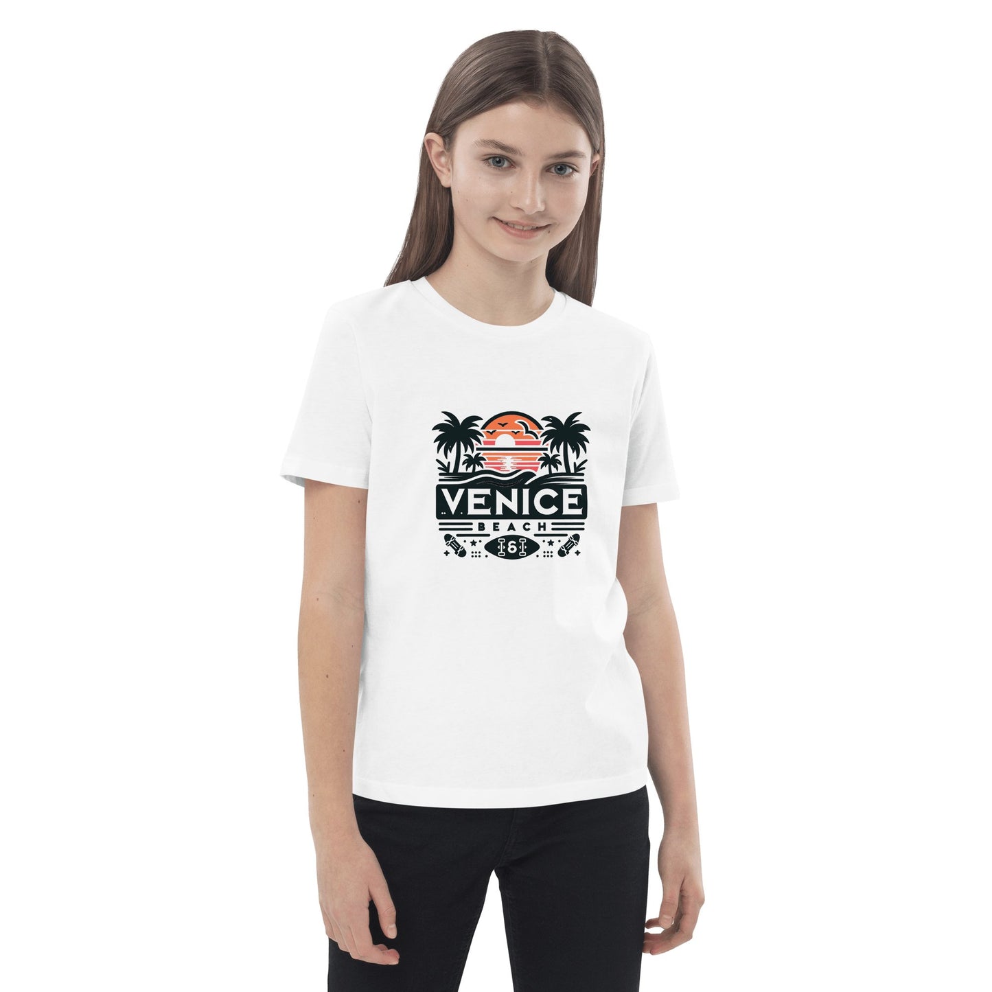 Bio Baumwoll T-Shirt für Kinder "Venice Beach" - Artexio