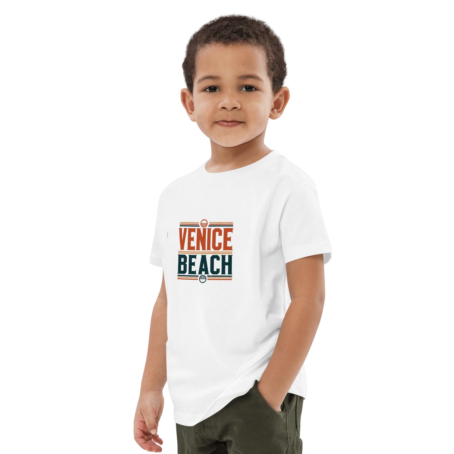 Bio Baumwoll T-Shirt für Kinder "Venice Beach" - Artexio