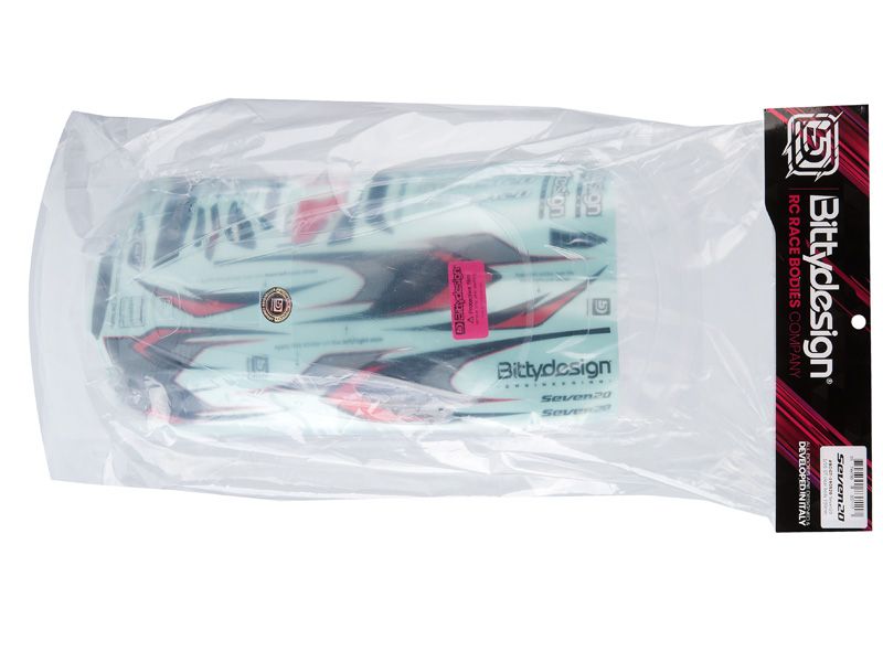 Bittydesign 1:10 GT Seven20 Karosserie 190mm  Light