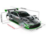 Bittydesign 1:10 Porsche GT3R 190mm Lexankarosserie # Light