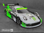 Bittydesign 1:10 Porsche GT3R 190mm Lexankarosserie # Light