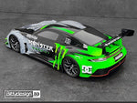 Bittydesign 1:10 Porsche GT3R 190mm Lexankarosserie # Light