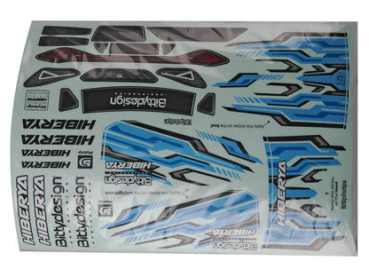 Bittydesign 1:10 Touring 190mm Hiberya FWD Lexankarosserie  Light