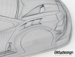Bittydesign 1:10 Touring 190mm HYPER-HR Lexan body # Light