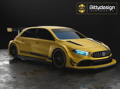 Bittydesign 1:10 Touring Mercedes Benz 190mm CA45 FWD Lexankarosserie # Light