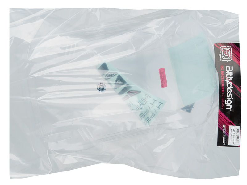 Bittydesign 1:8 Hyper-GT8 Lexankarosserie 325mm Radstand # Light