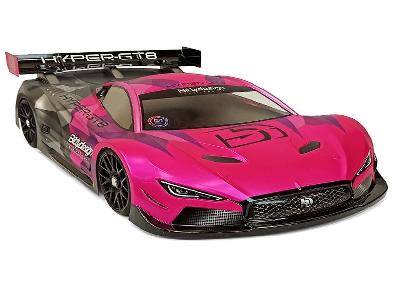 Bittydesign 1: 8 Hyper-GT8 Lexan Care series 325mm wheelbase # light
