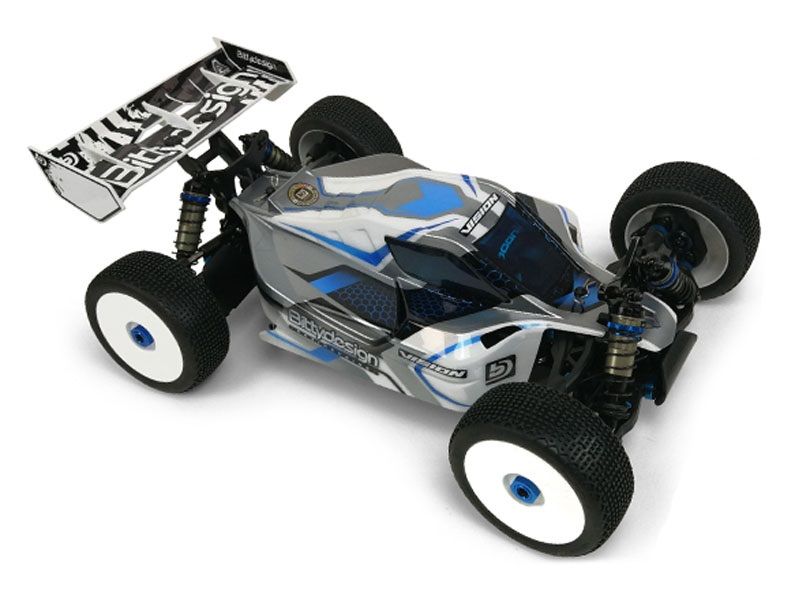 Bittydesign VISION Associated RC8B3E Elektro Lexankarosserie  vorgeschnitten