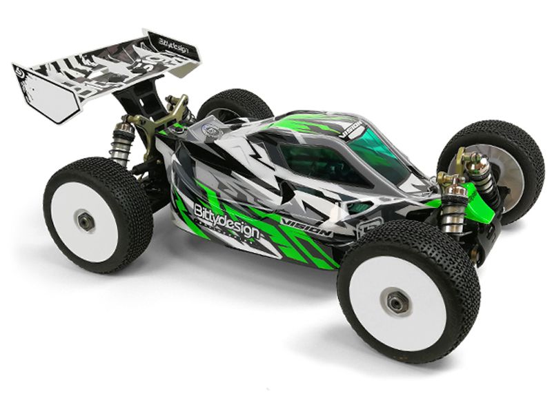 Bittydesign VISION Kyosho Inferno MP10E Lexankarosserie  vorgeschnitten