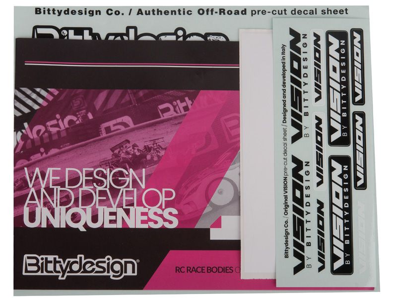 Bittydesign VISION Mugen MBX-8 ECO Karosserie # vorgeschnitten