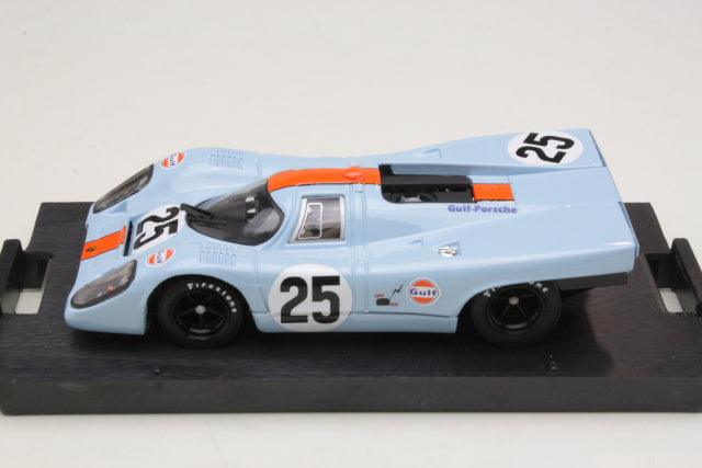 Brumm Porsche 917K 1000 KM Spa 1970 Rodriguez - Kinnunen #25 Scuderia JWA Gulf 1:43 Modell - Artexio