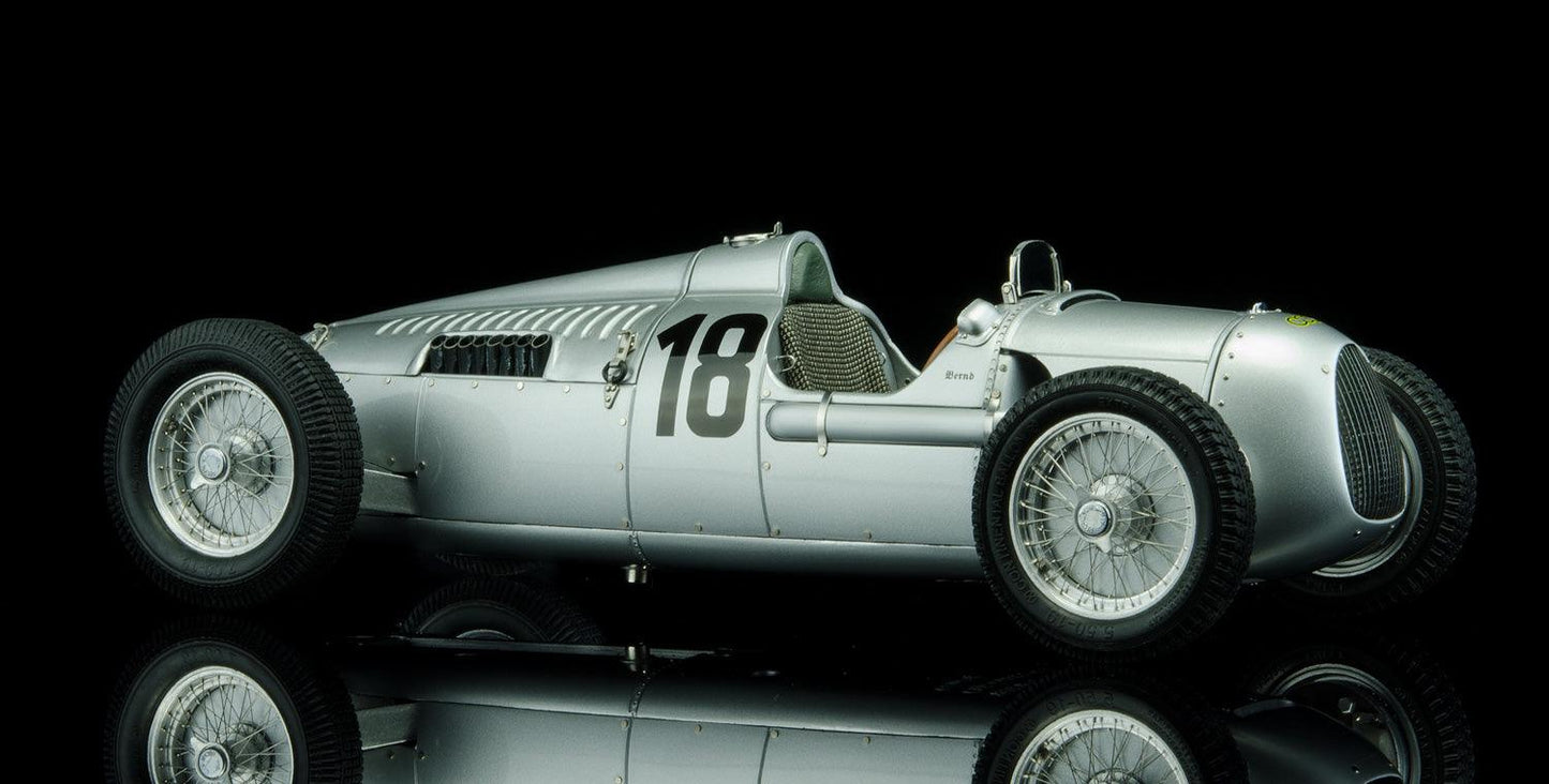 CMC Carmodels Auto Union Typ C #18 Eifelrennen 1936 1:18 Modell - Artexio