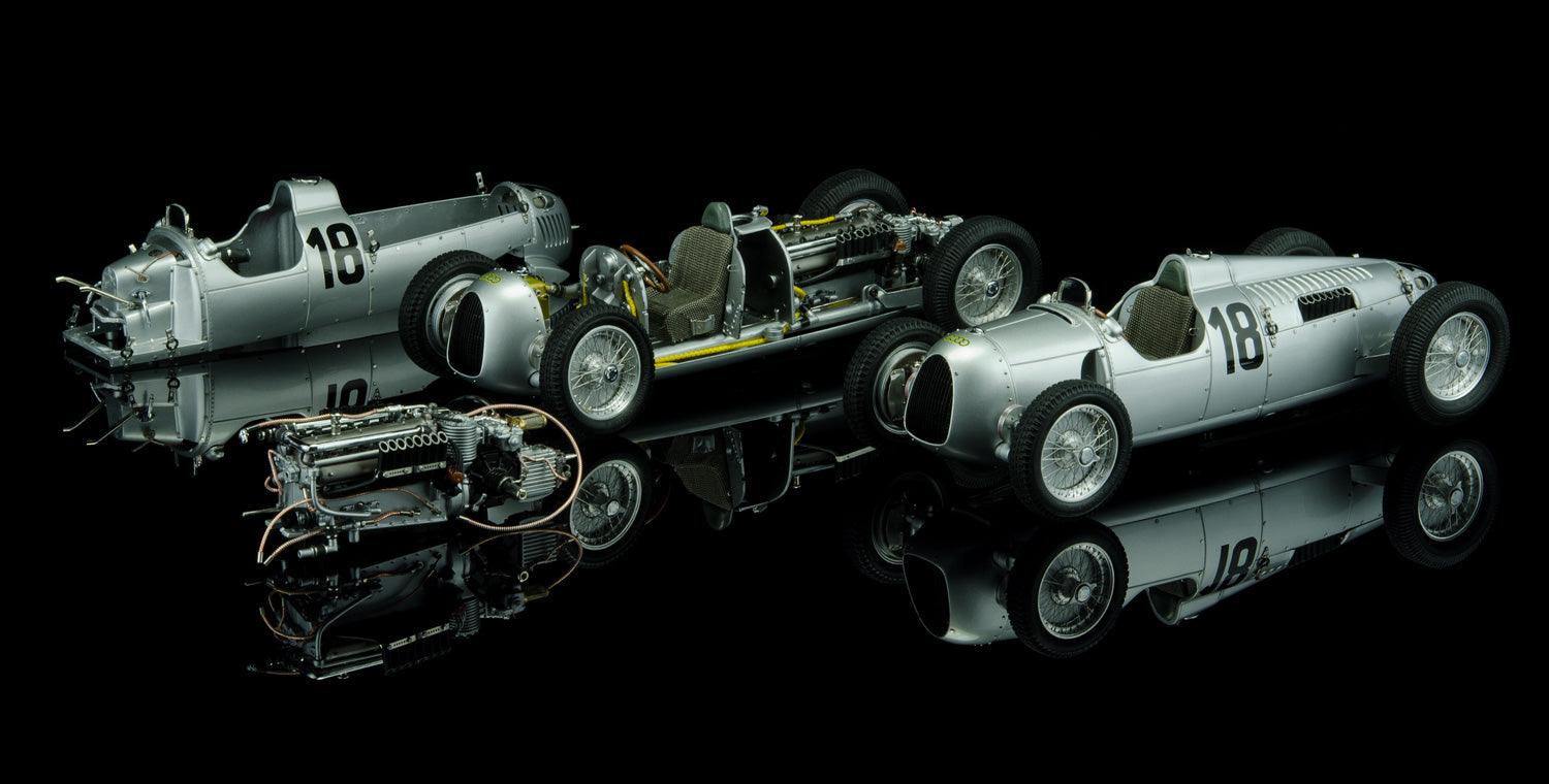 CMC 1/18 Auto Union Type C 1936-37(M-034) Auto Union Type C 1936