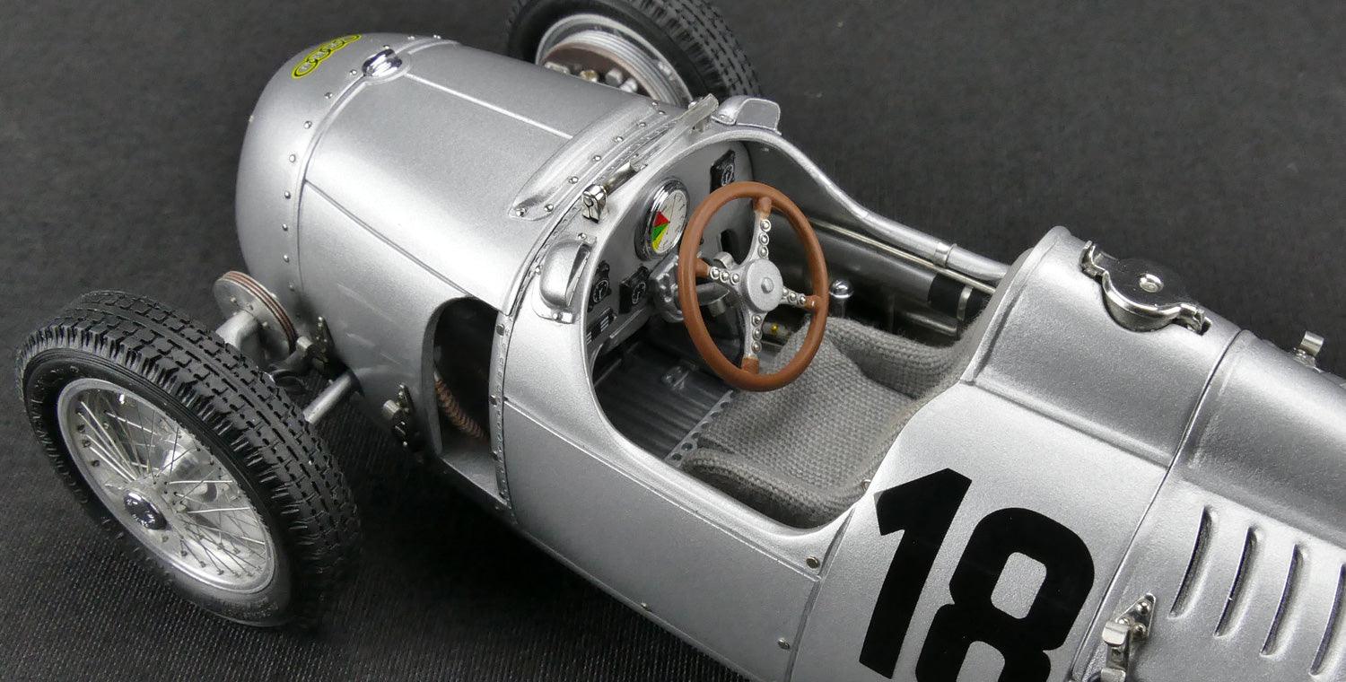 CMC Carmodels Auto Union Typ C #18 Eifelrennen 1936 1:18 Modell - Artexio