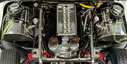 CMC Modelcars Ferrari 250 LM, 6. Platz 24H Frankreich 1965, 27,Chassis 6119, Spoerry/Boller, RHD 1:18 Modell