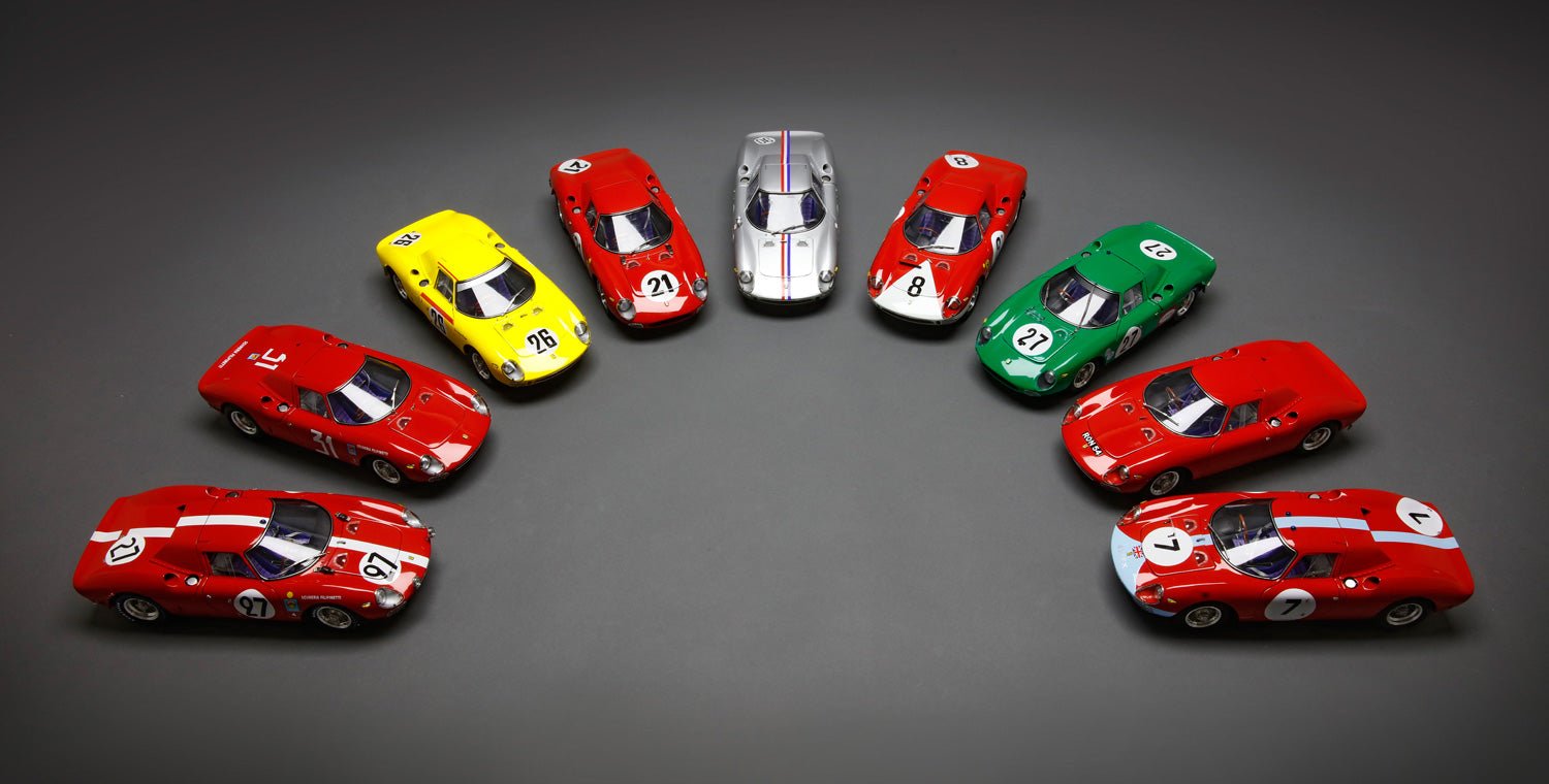 CMC Modelcars Ferrari 250 LM, Winner Reims 12h 1964, 7, Chassis 5895, Hill/Bonnier 1:18 Modell