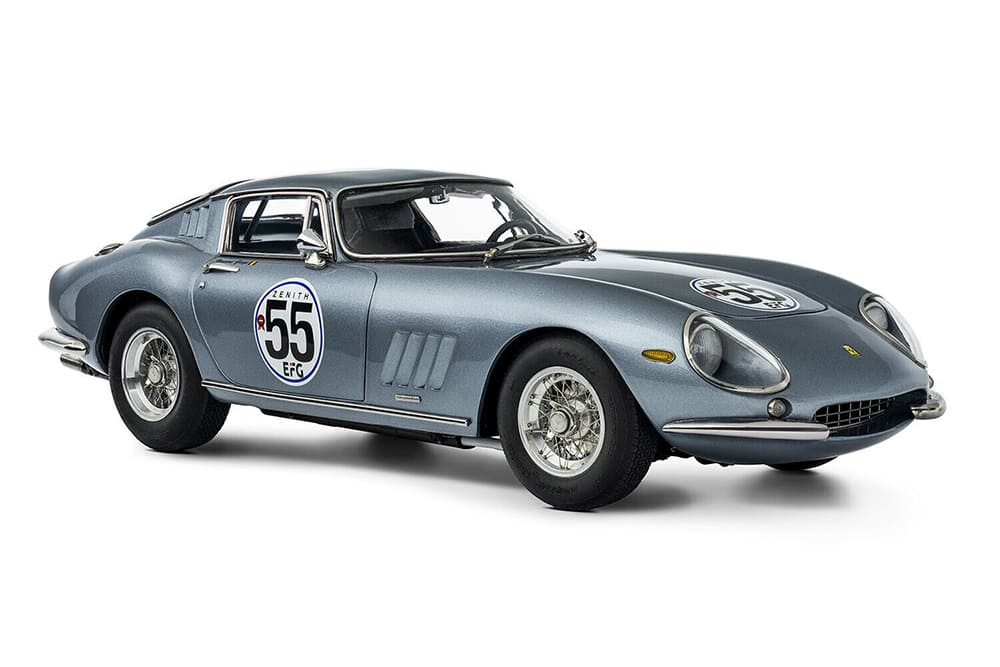 CMC Modelcars Ferrari F275 GTB/C light blue, chassis No. 9057 1:18 Modell