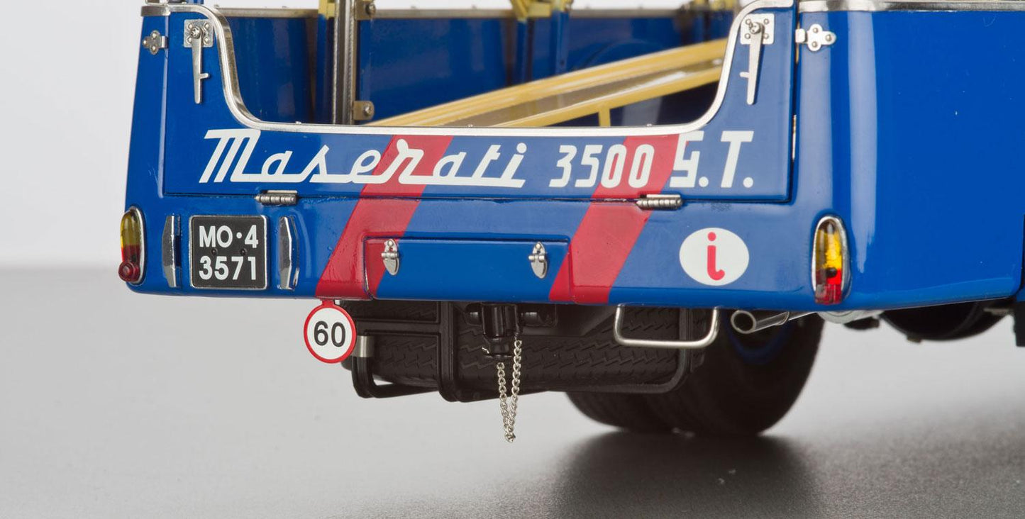 CMC Modelcars Maserati Renntransporter Typ Fiat 642 RN2 Bartoletti 1957 1:18 Modell - Artexio