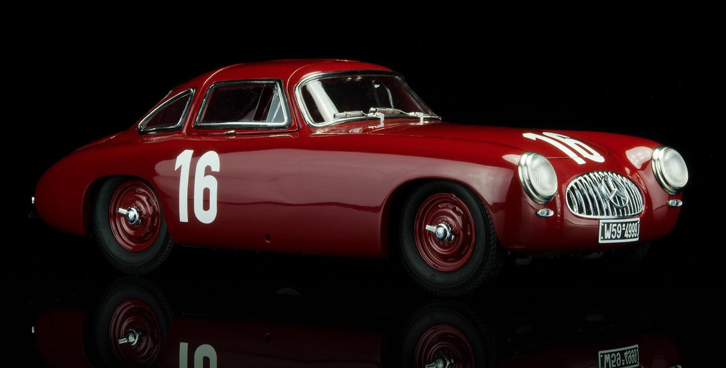 CMC Modelcars Mercedes - Benz 300 SL GP Bern, 1952 #16 - rot - Rudolf Caracciola 1:18 Modell - Artexio