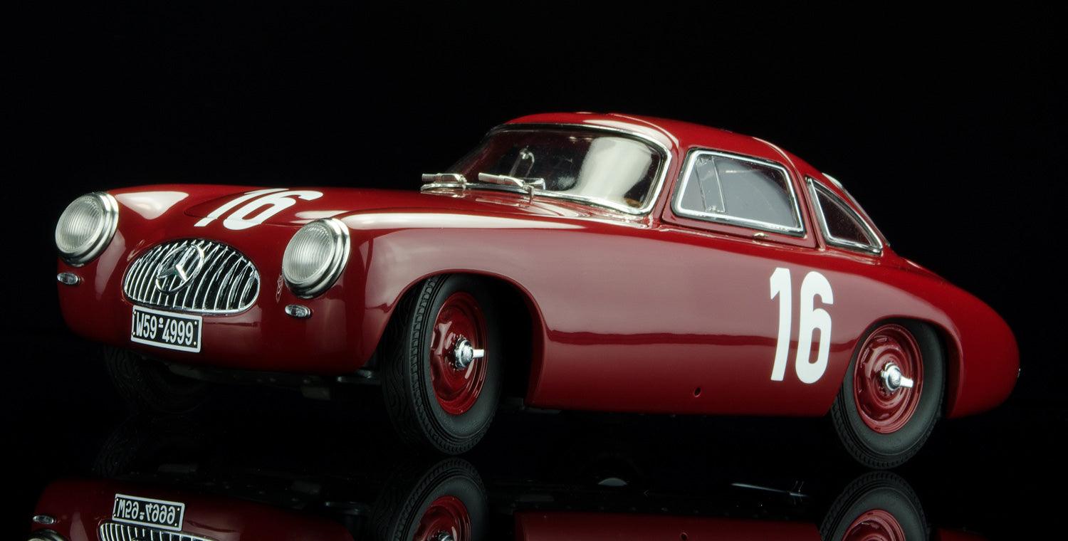 CMC Modelcars Mercedes - Benz 300 SL GP Bern, 1952 #16 - rot - Rudolf Caracciola 1:18 Modell - Artexio