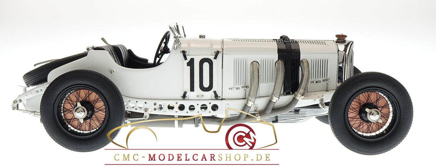 CMC Modelcars Mercedes - Benz SSKL GP Deutschland 1931 #10 Stuck 1:18 Modell - Artexio