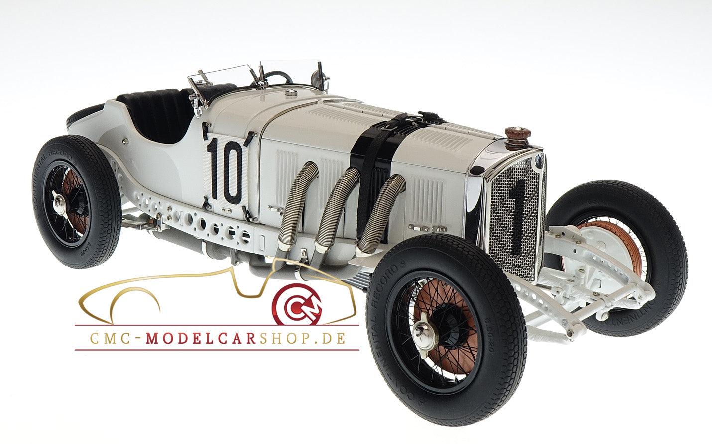 CMC Modelcars Mercedes - Benz SSKL GP Deutschland 1931 #10 Stuck 1:18 Modell - Artexio