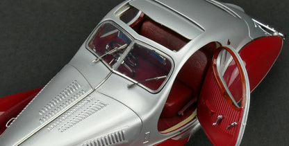 CMC Modelcars Talbot - Lago Coupe T150 C - SS Figoni & Falaschi Teardrop, 1937 - 39 silber / rot 1:18 Modell - Artexio