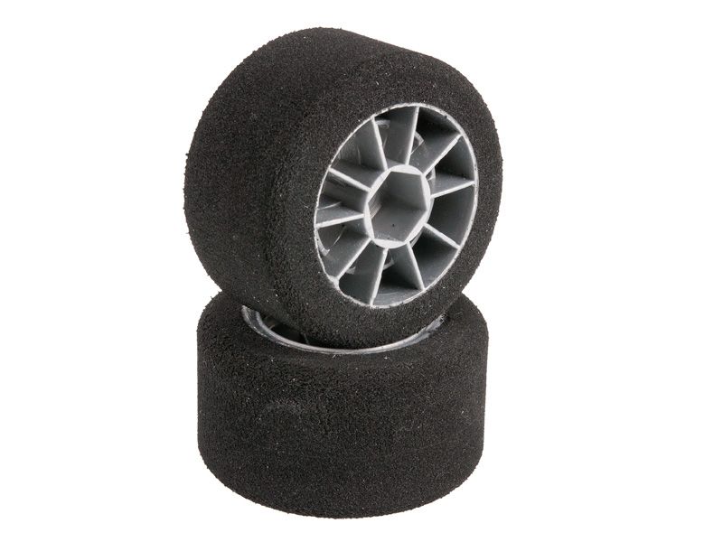 Contact 1:10 F1 Komplettrad hinten # 28 Shore Jap Moosgummireifen D59mm