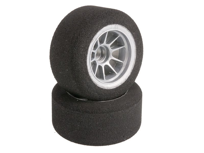 Contact 1:10 F1 Komplettrad vorn # 42 Shore Jap Moosgummreifen D59mm