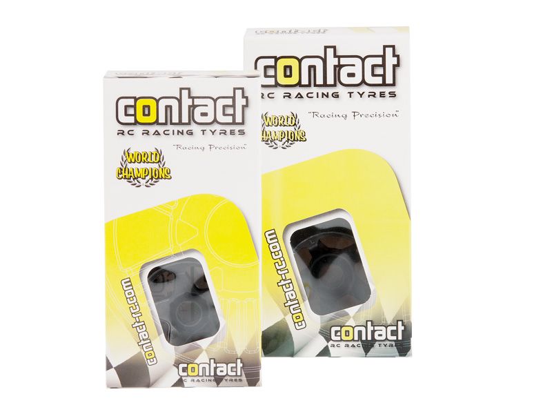 Contact 1:8 Komplettrad 5-Speichen-Look Set # 32/35 Shore vorgeschliffen