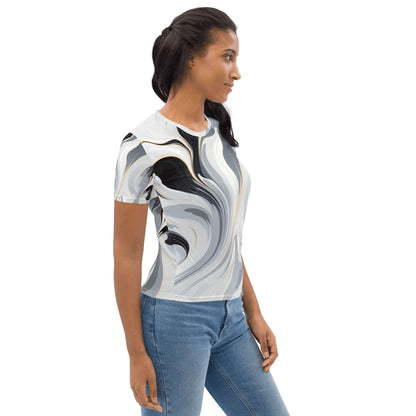 Damen T-Shirt "Ethereal Flow" - Artexio