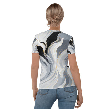 Damen T-Shirt "Ethereal Flow" - Artexio