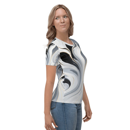 Damen T-Shirt "Ethereal Flow" - Artexio