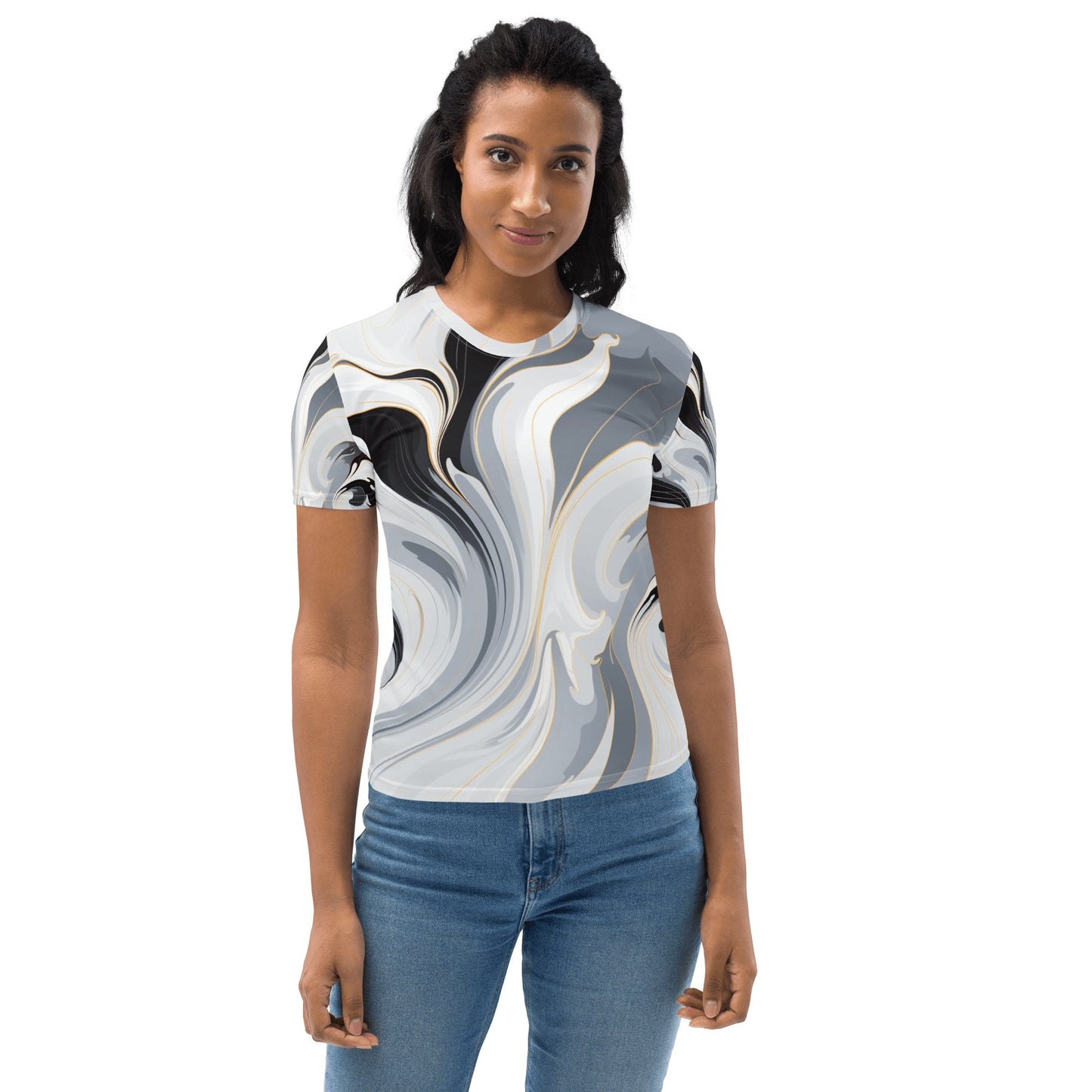 Damen T-Shirt "Ethereal Flow" - Artexio