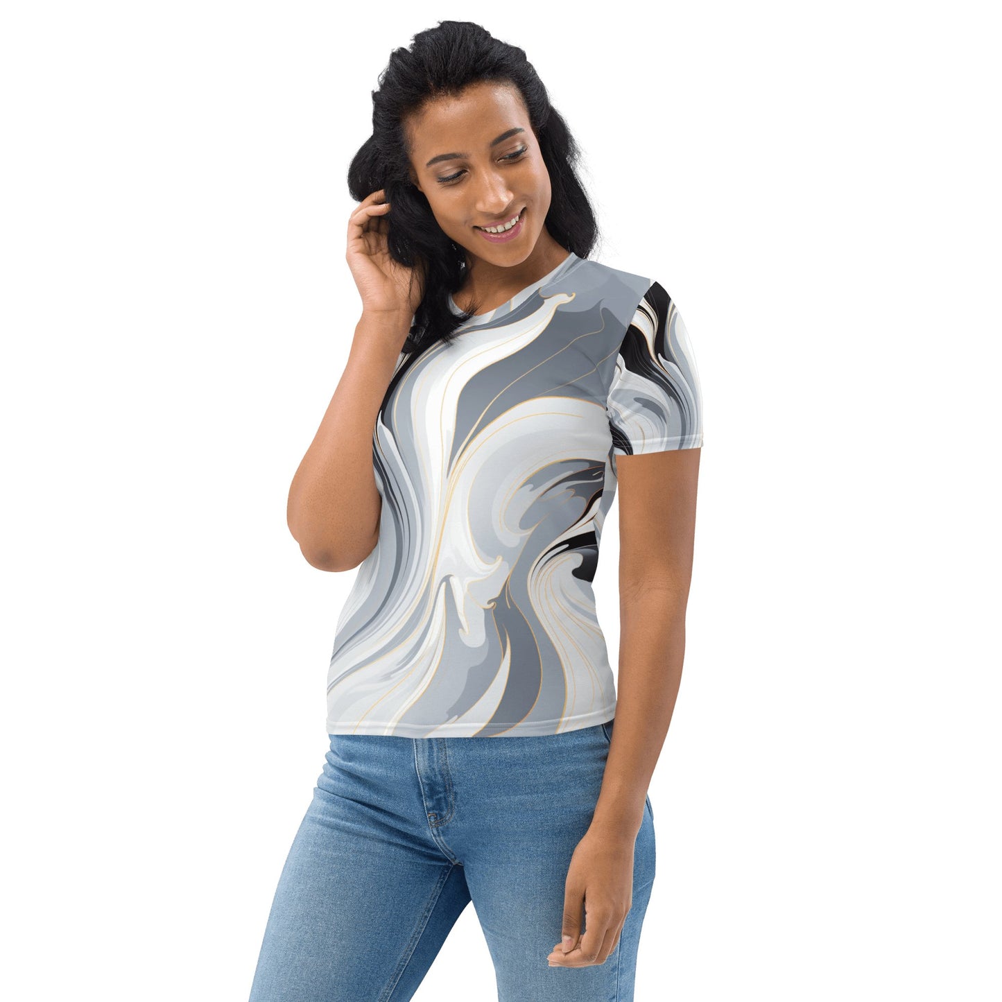 Damen T-Shirt "Ethereal Flow" - Artexio