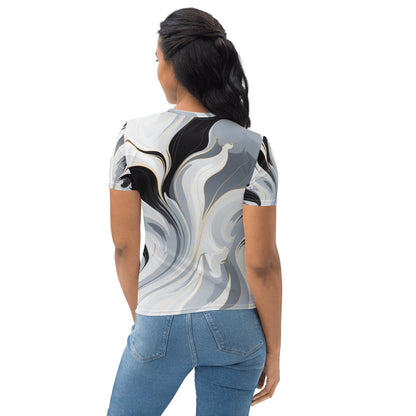 Damen T-Shirt "Ethereal Flow" - Artexio