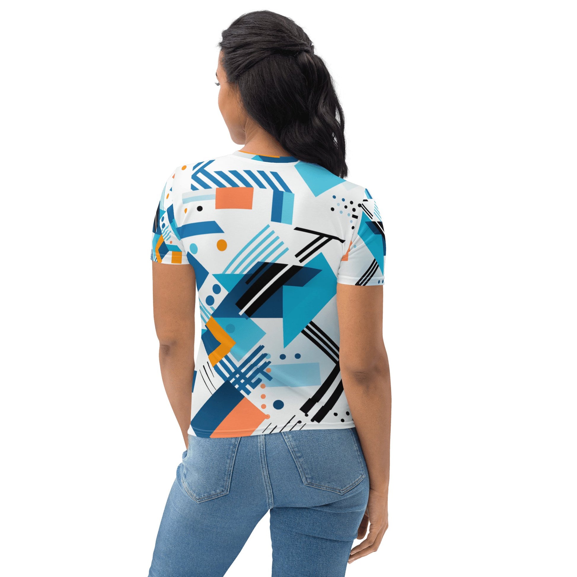 Damen T-Shirt "Geometric Harmony" - Artexio