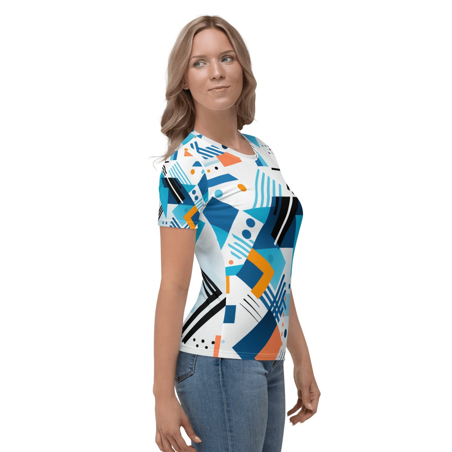 Damen T-Shirt "Geometric Harmony" - Artexio