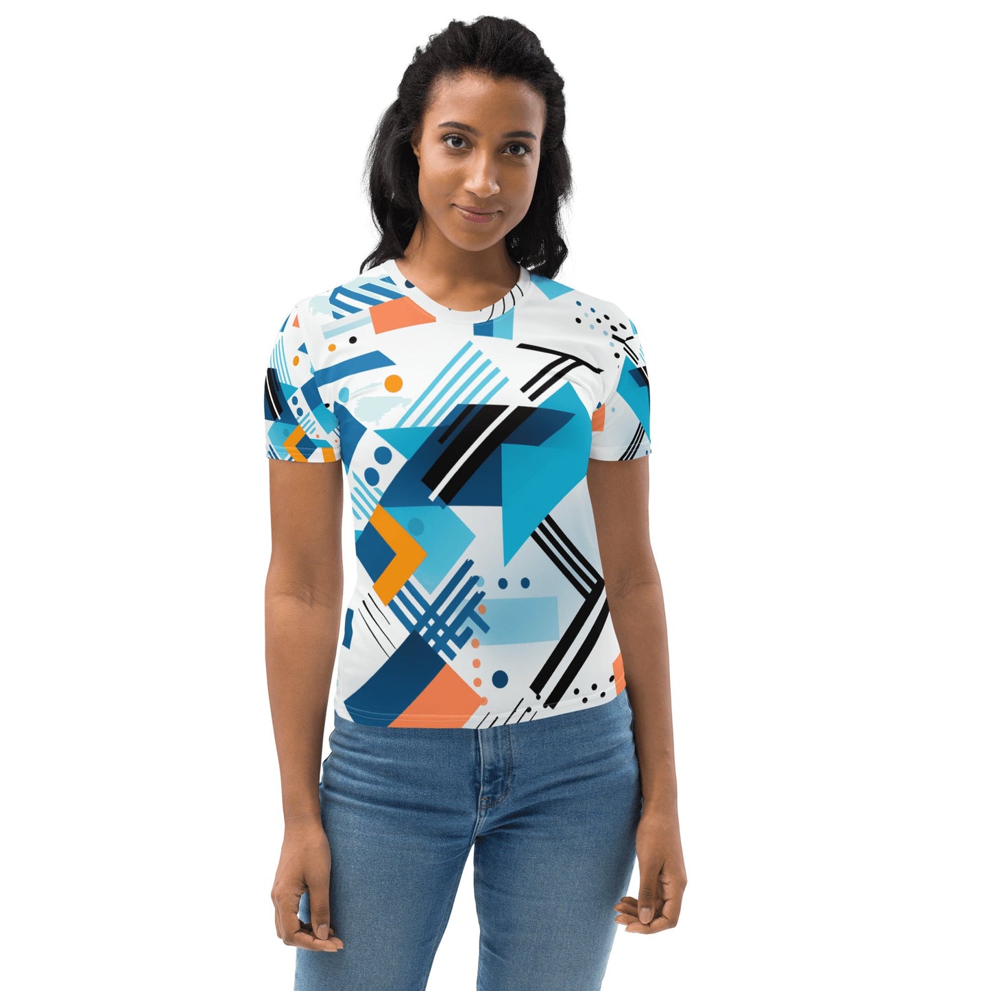 Damen T-Shirt "Geometric Harmony" - Artexio