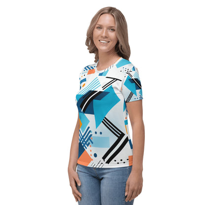 Damen T-Shirt "Geometric Harmony" - Artexio