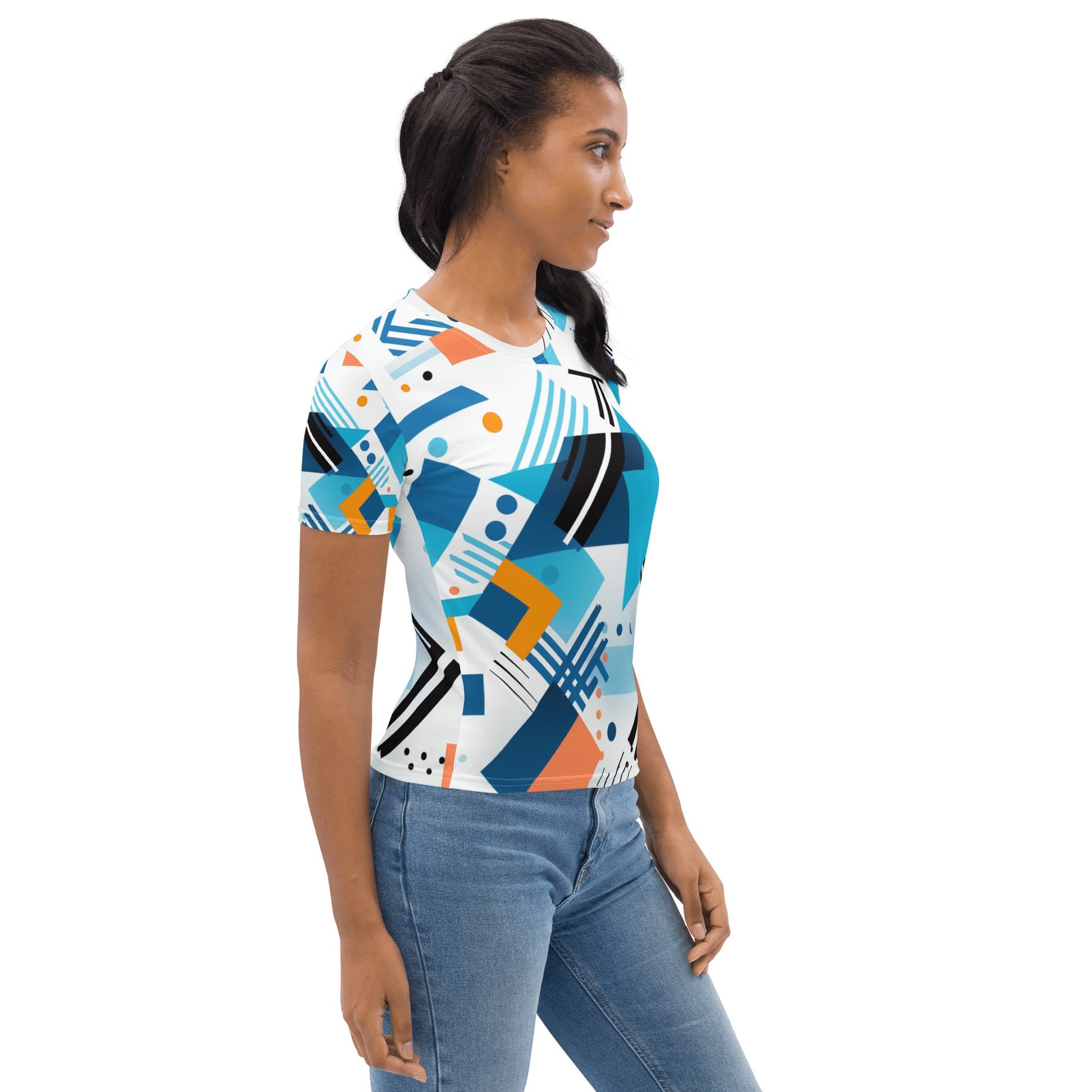 Damen T-Shirt "Geometric Harmony" - Artexio